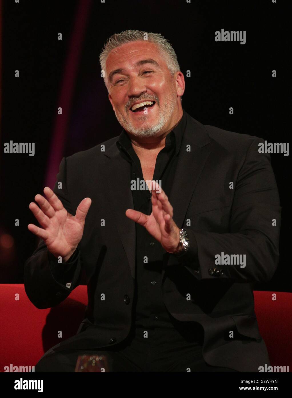 Paul Hollywood during the filming of the Graham Norton Show at the