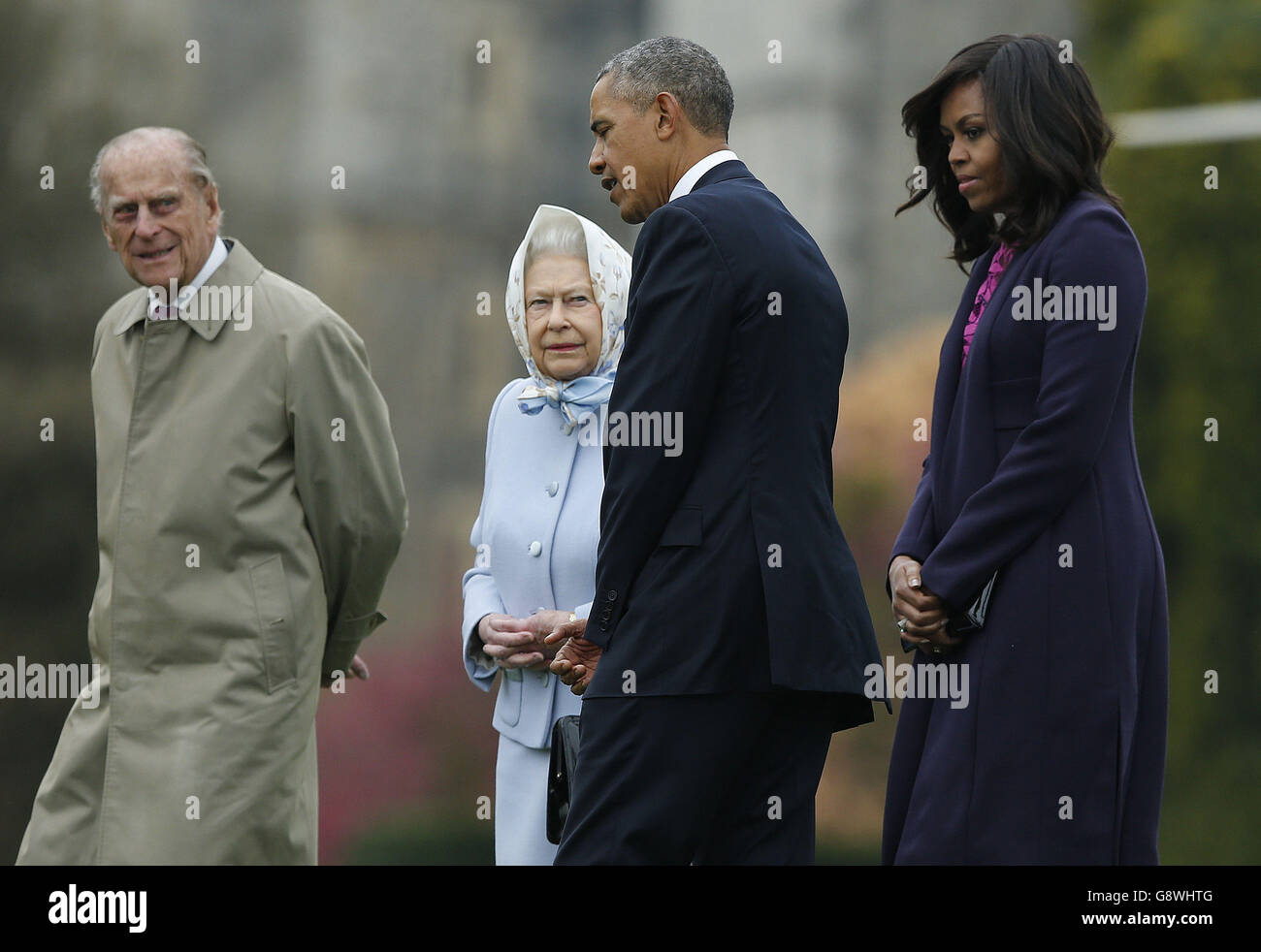 President Obama visit to UK Stock Photo - Alamy