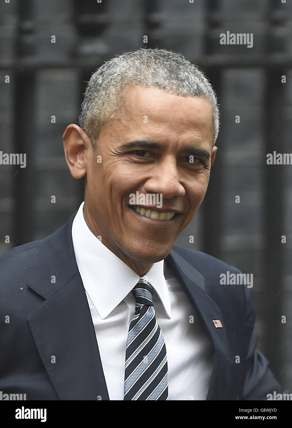 President Obama visit to UK Stock Photo - Alamy