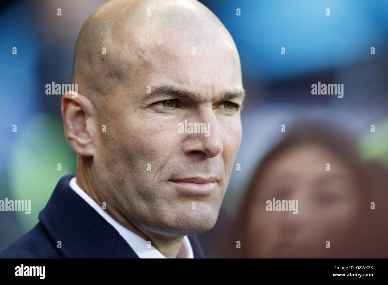 Real madrid manager zinedine zidane uefa champions league semi final hi ...