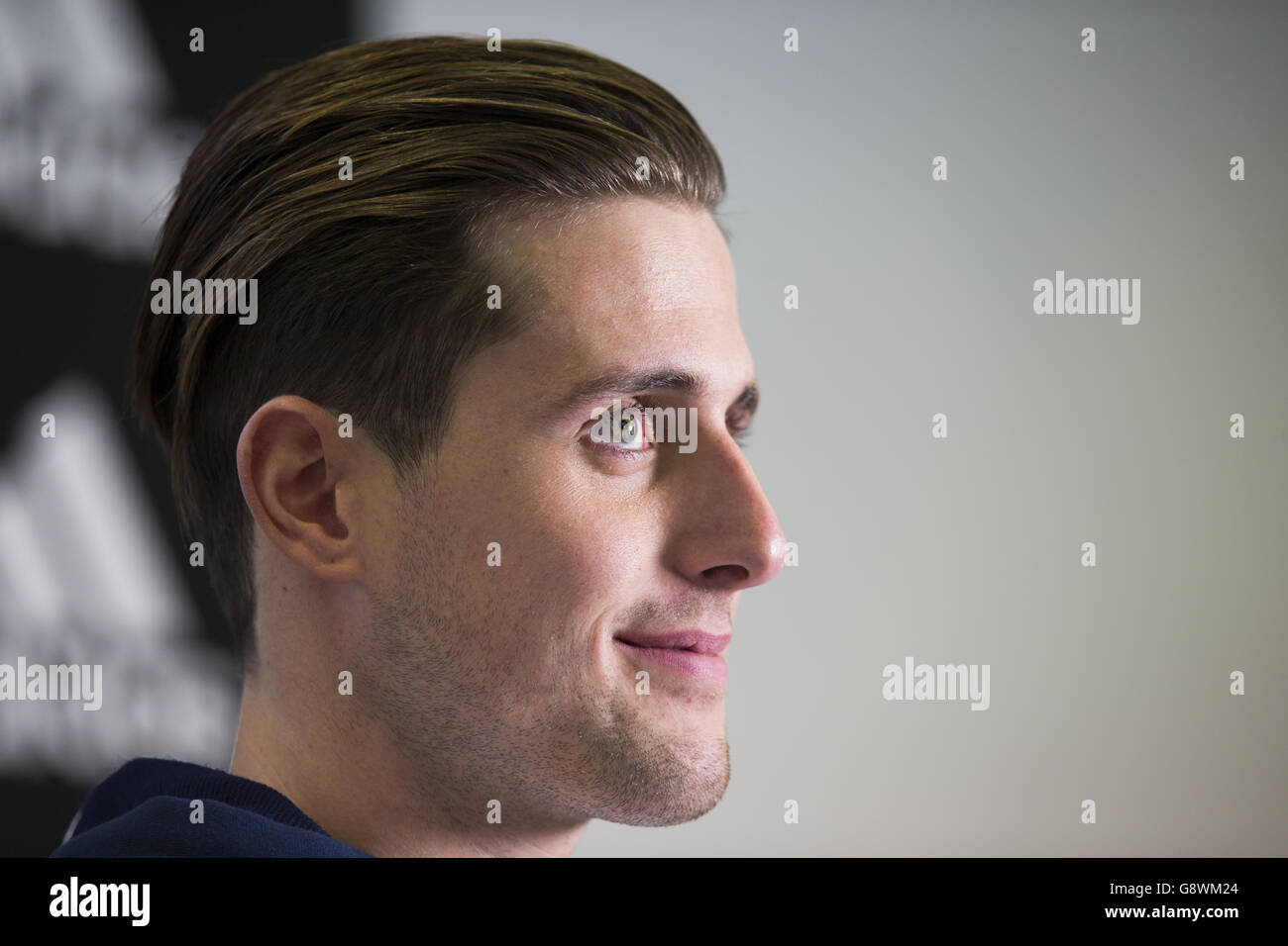 Team GB's Chris WalkerHebborn during the kit launch at Seymour Leisure