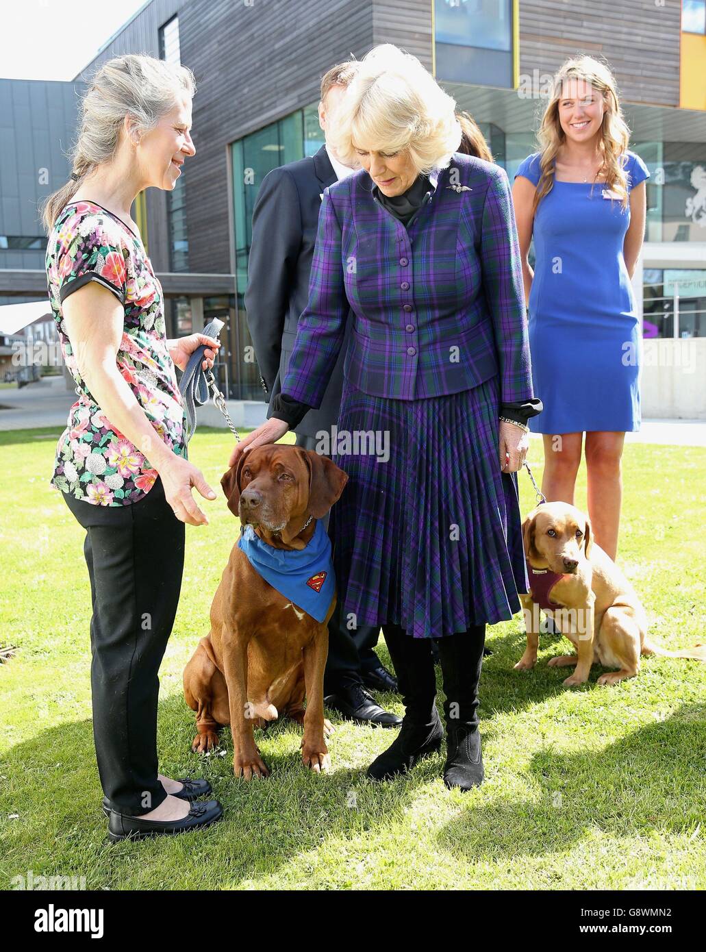 The Duchess of Cornwall, patron of the Royal Veterinary College Animal Care Trust (ACT), visits the Queen Mother Hospital for Small Animals to celebrate its 30th anniversary, during which she saw how The Duchess of Cornwall, patron of the Royal Veterinary College Animal Care Trust (ACT), visits the Queen Mother Hospital for Small Animals to celebrate its 30th anniversary, during which she saw how