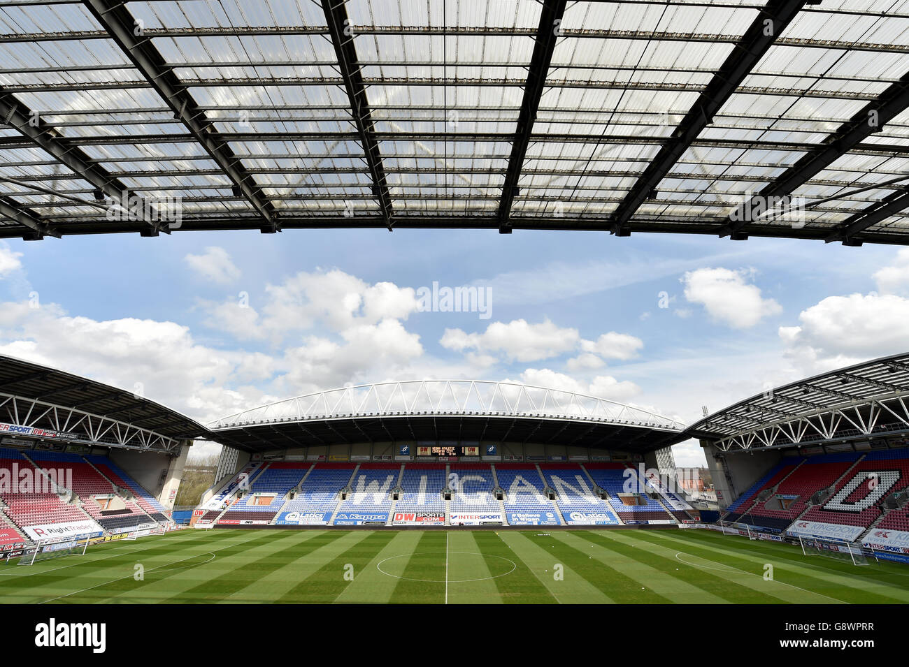 Wigan Athletic v Coventry City - Sky Bet League One - DW Stadium Stock Photo