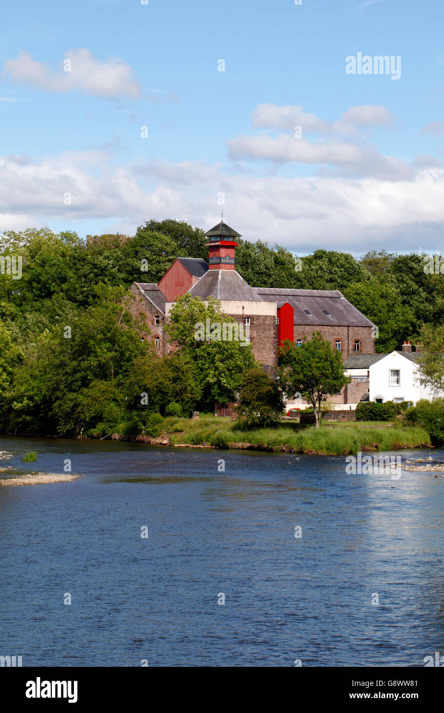 Jennings Brewery, Cockermouth, Cumbria, Lake District England UK GB Stock Photo