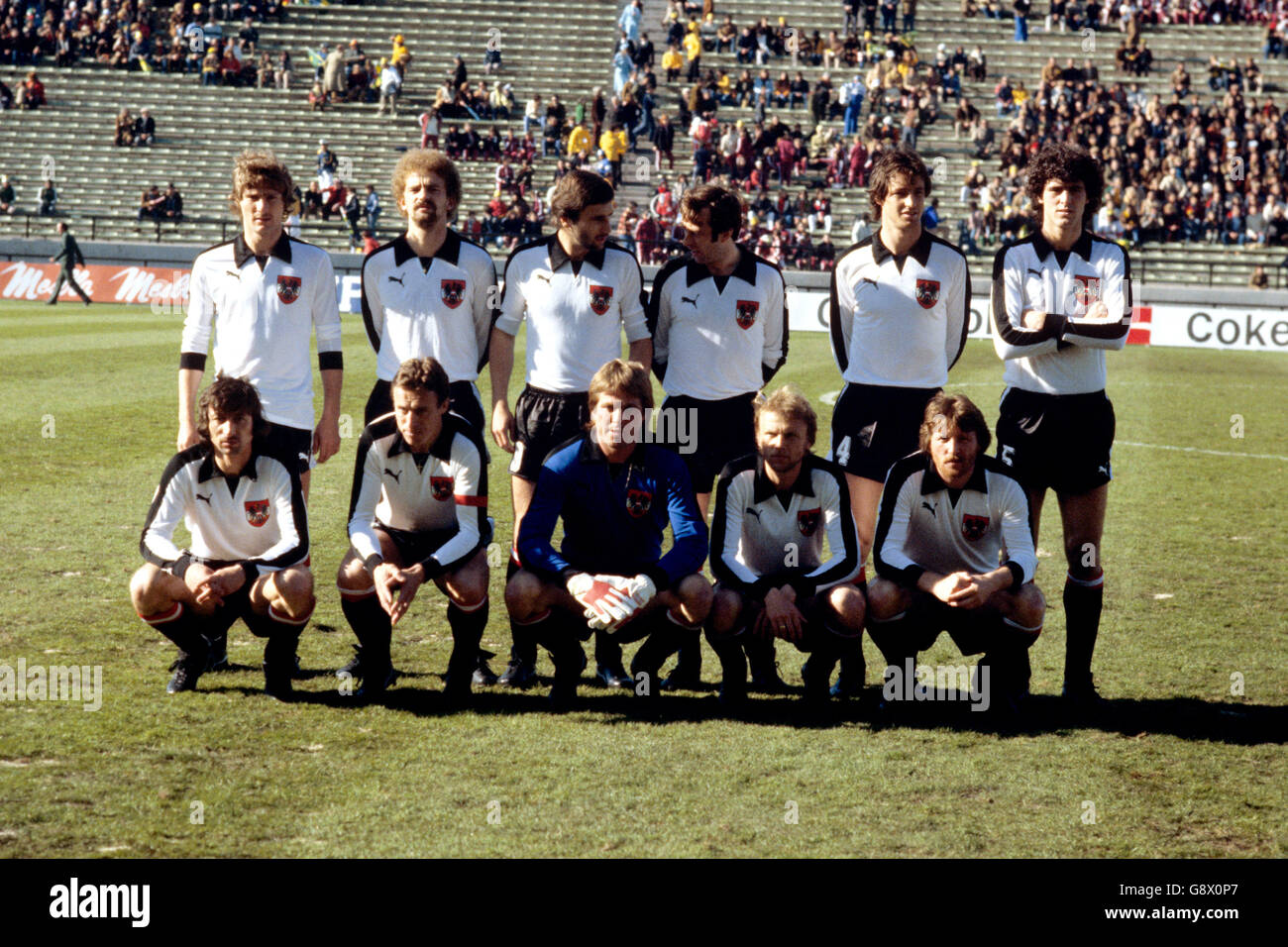 Soccer - World Cup Argentina 1978 - Group Three - Austria v Brazil - Mar del Plata Stadium Stock Photo