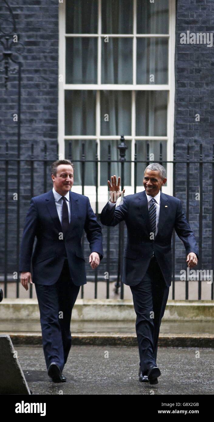 President Obama visit to UK Stock Photo - Alamy