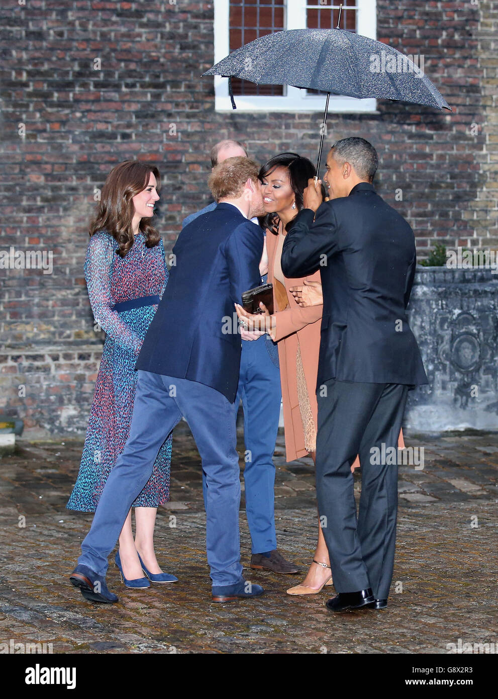 President Obama visit to UK Stock Photo - Alamy