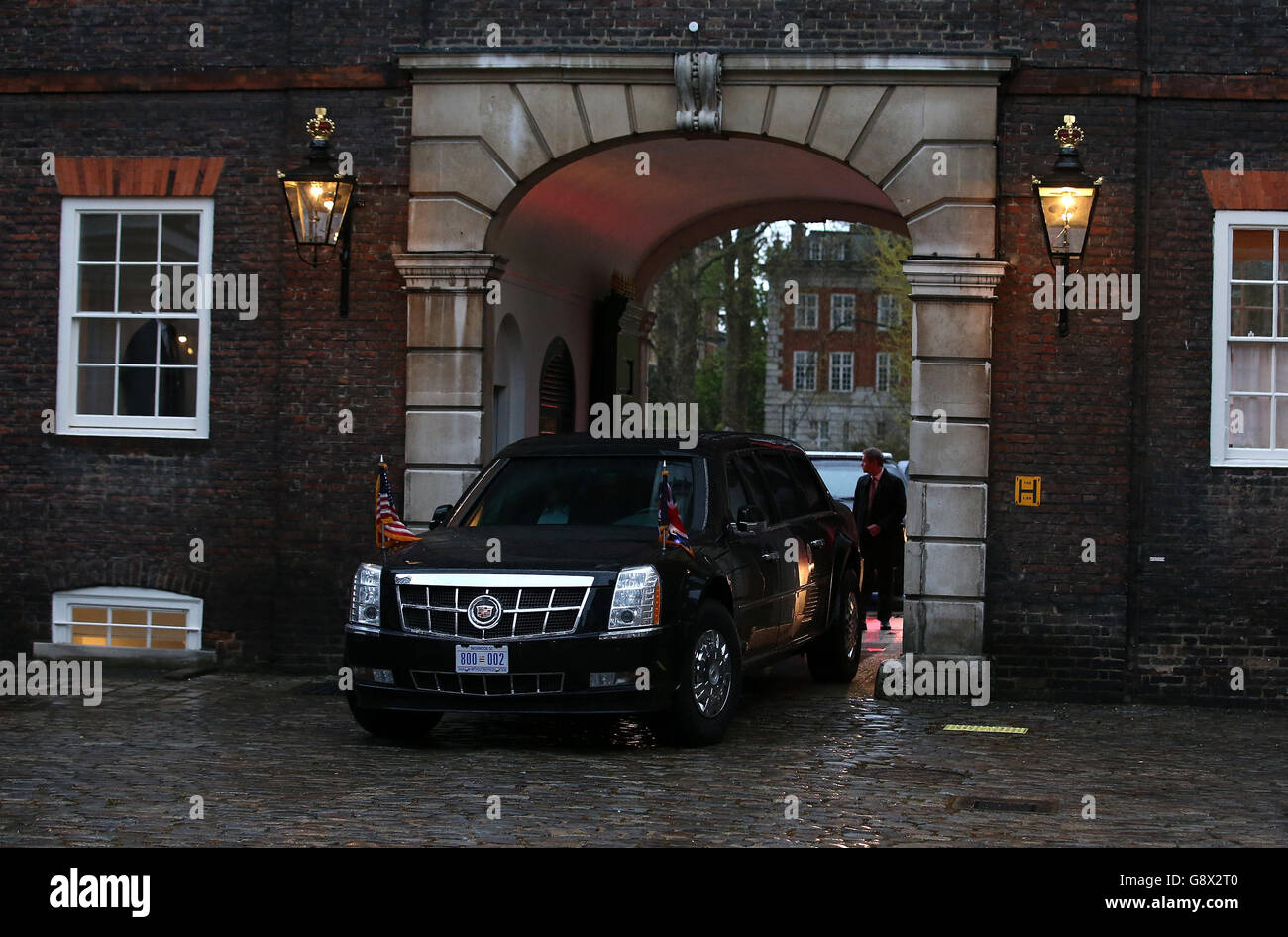 President Obama visit to UK Stock Photo - Alamy