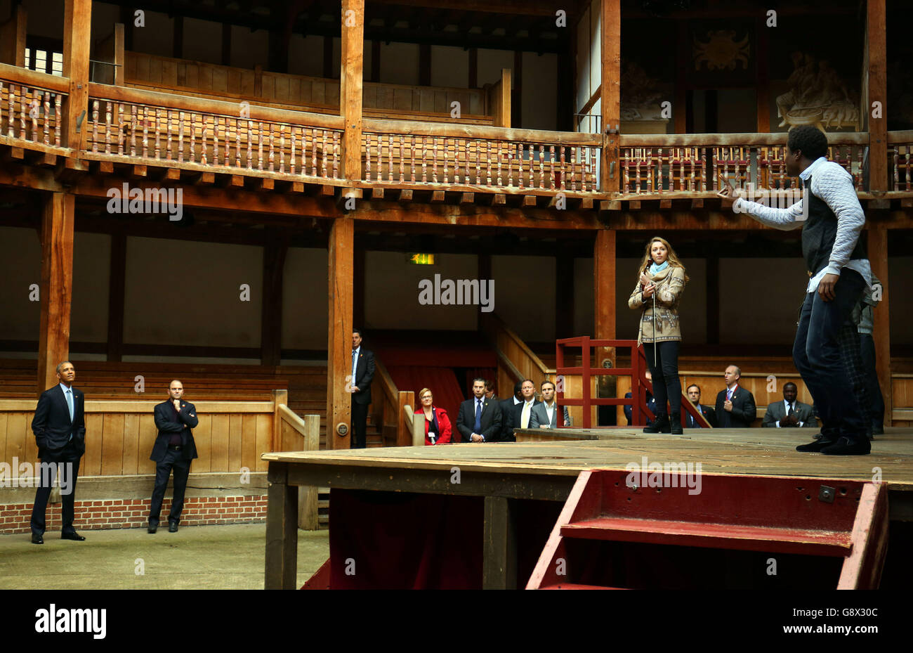 President Obama visit to UK Stock Photo - Alamy