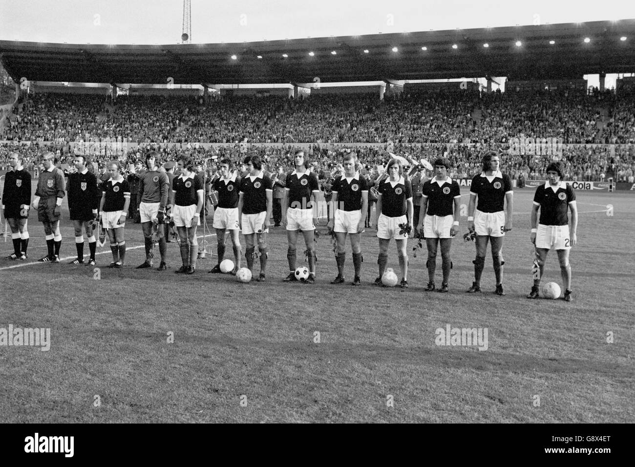 Soccer World Cup West Germany 1974 Group Two Brazil v Scotland