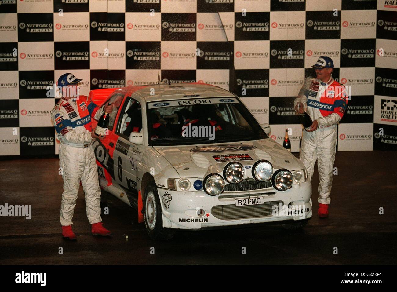 Rallying Network Q RAC Rally Wales Stock Photo Alamy