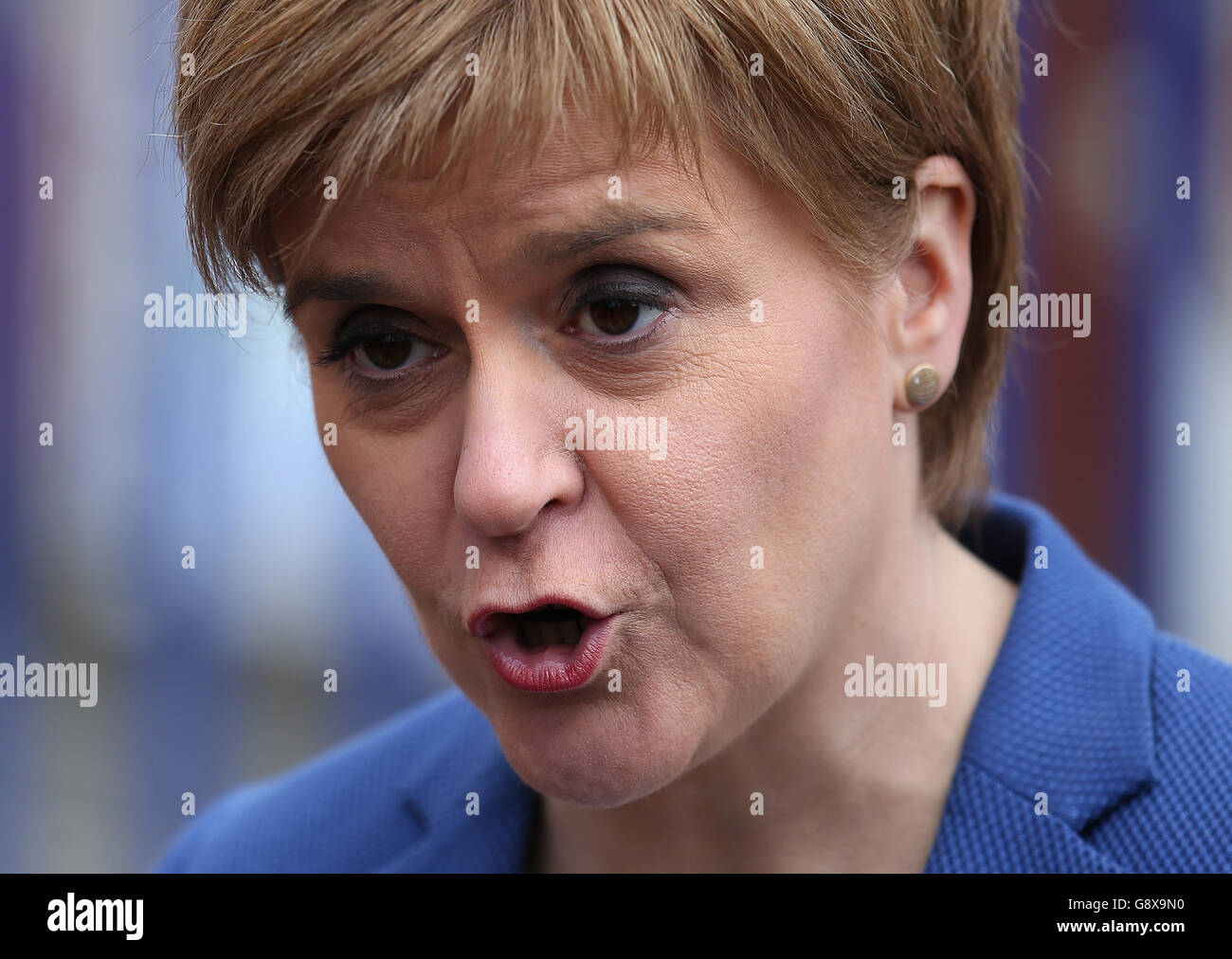Scottish Parliament election 2016 campaign Stock Photo Alamy