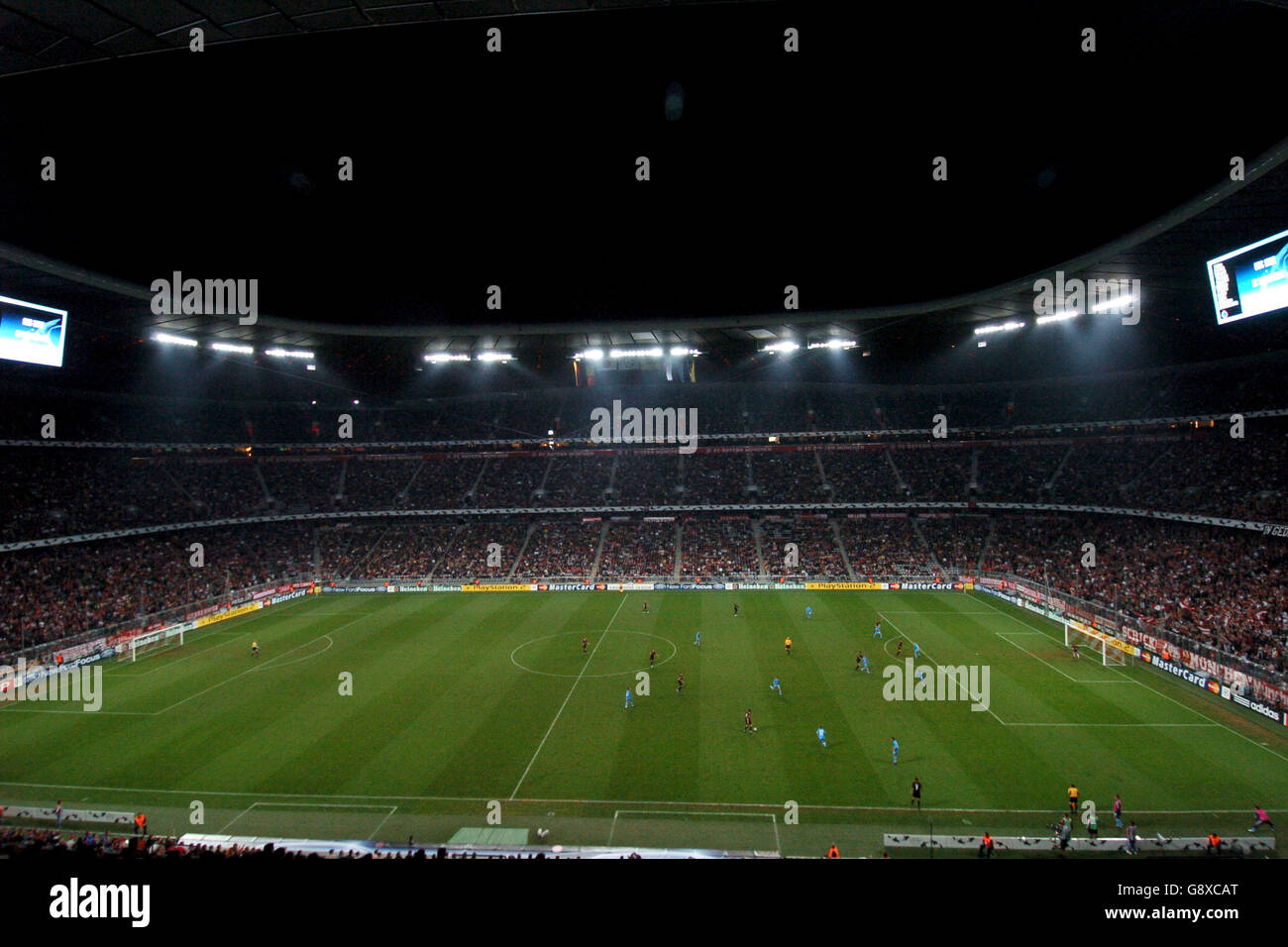 A general view of The Allianz Arena, Home of Bayern Munich Stock Photo
