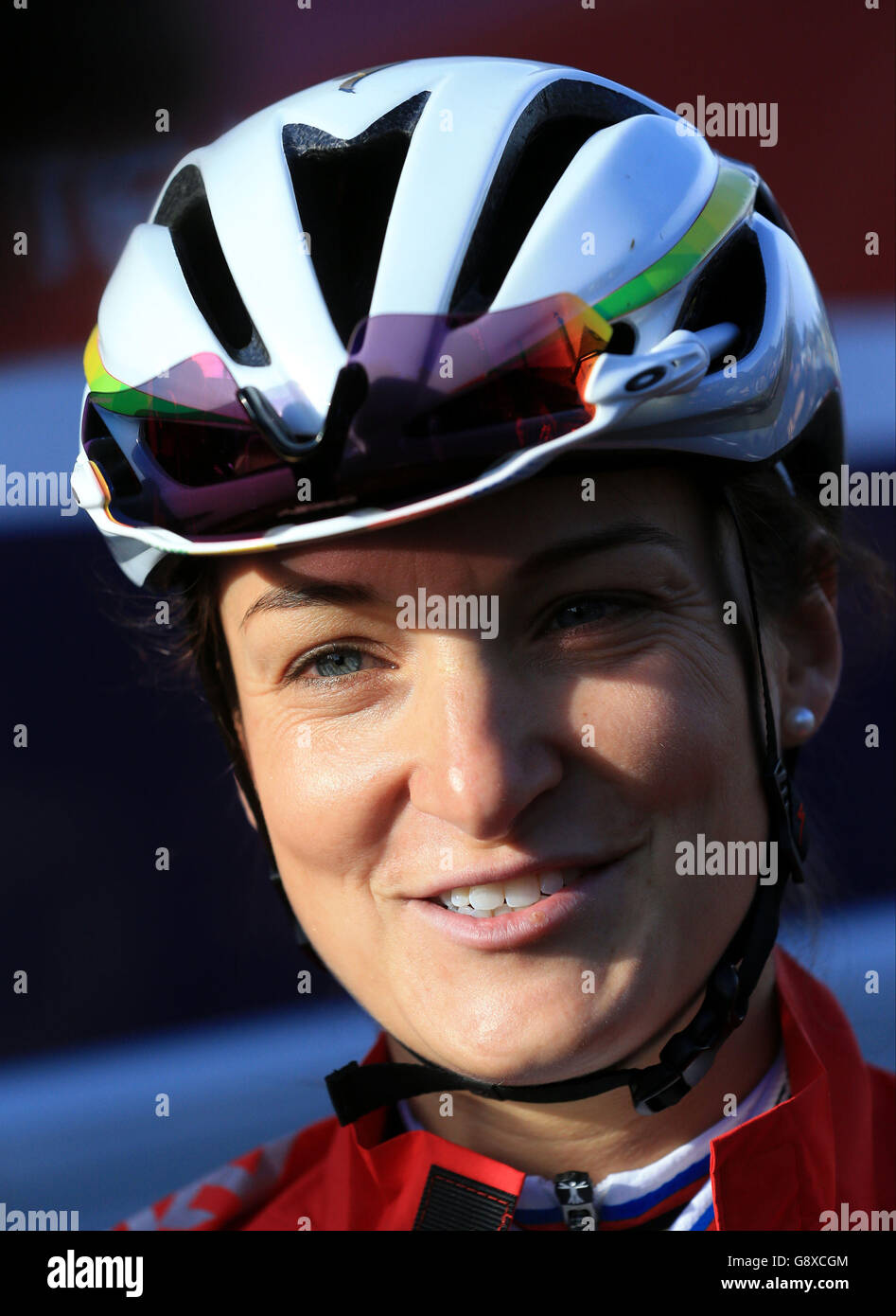 2016 Tour de Yorkshire - Stage Two - Otley to Doncaster. Team Great Britain's Lizzie Armitstead during the Women's Tour de Yorkshire. Stock Photo