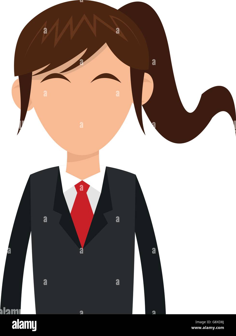 business woman icon Stock Vector Image & Art - Alamy