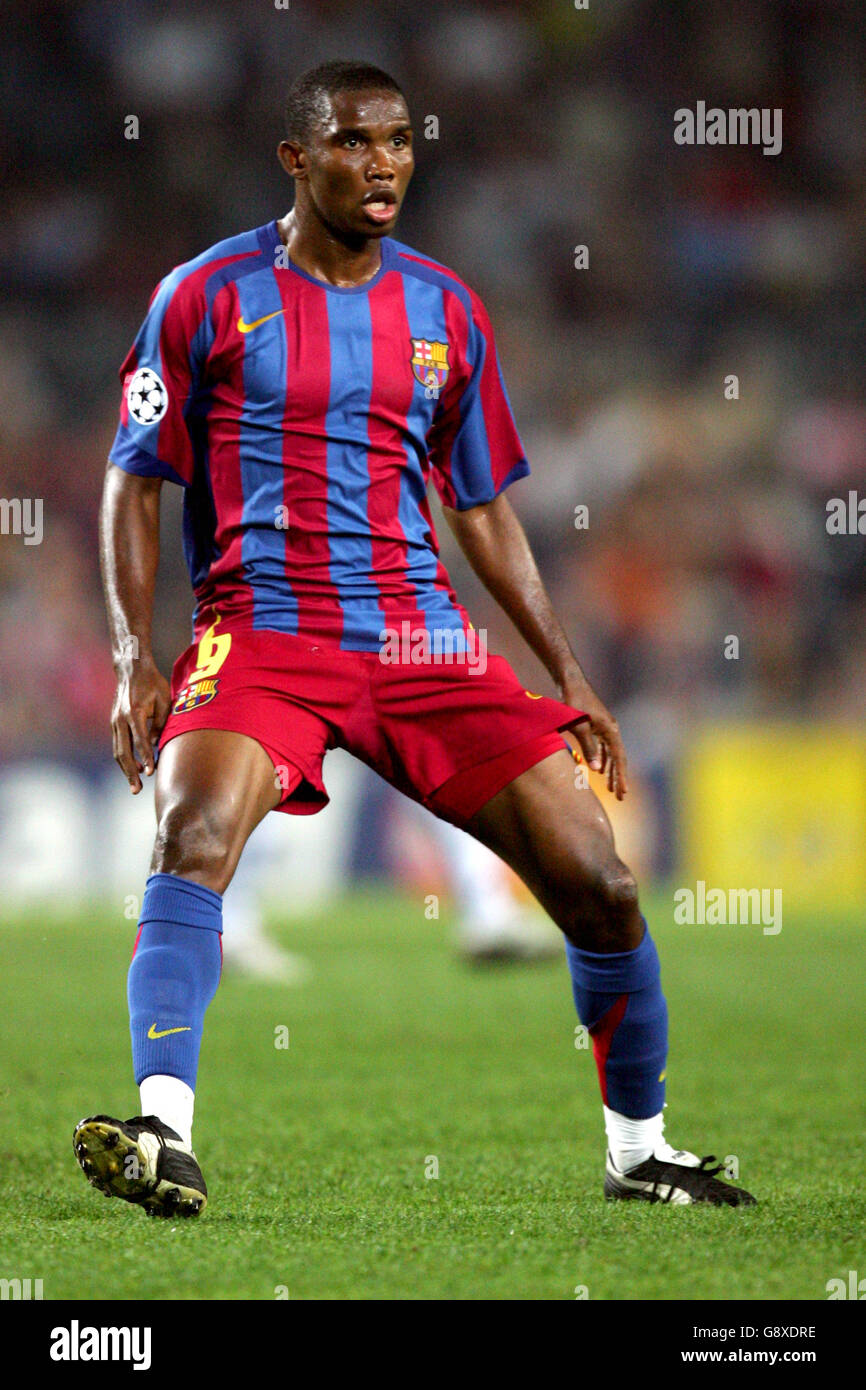 Samuel eto'o barcelona hi-res stock photography and images - Alamy