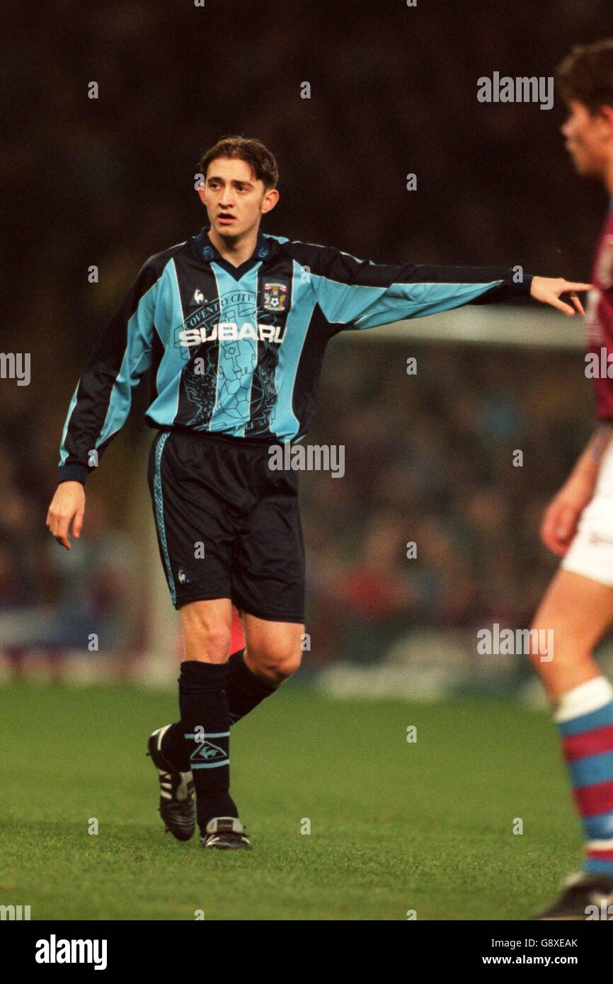 Soccer - FA Carling Premiership - Aston Villa v Coventry City Stock Photo