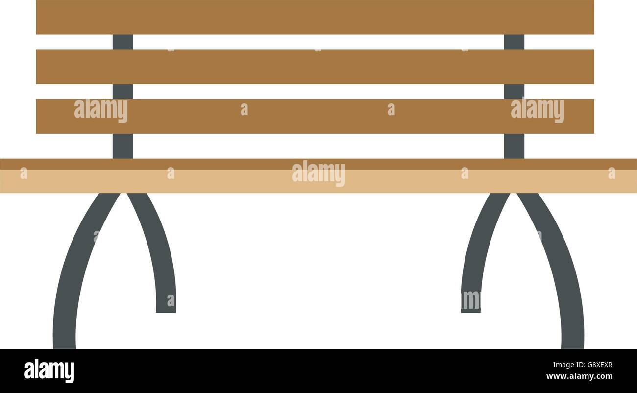outdoor bench icon Stock Vector Image & Art - Alamy