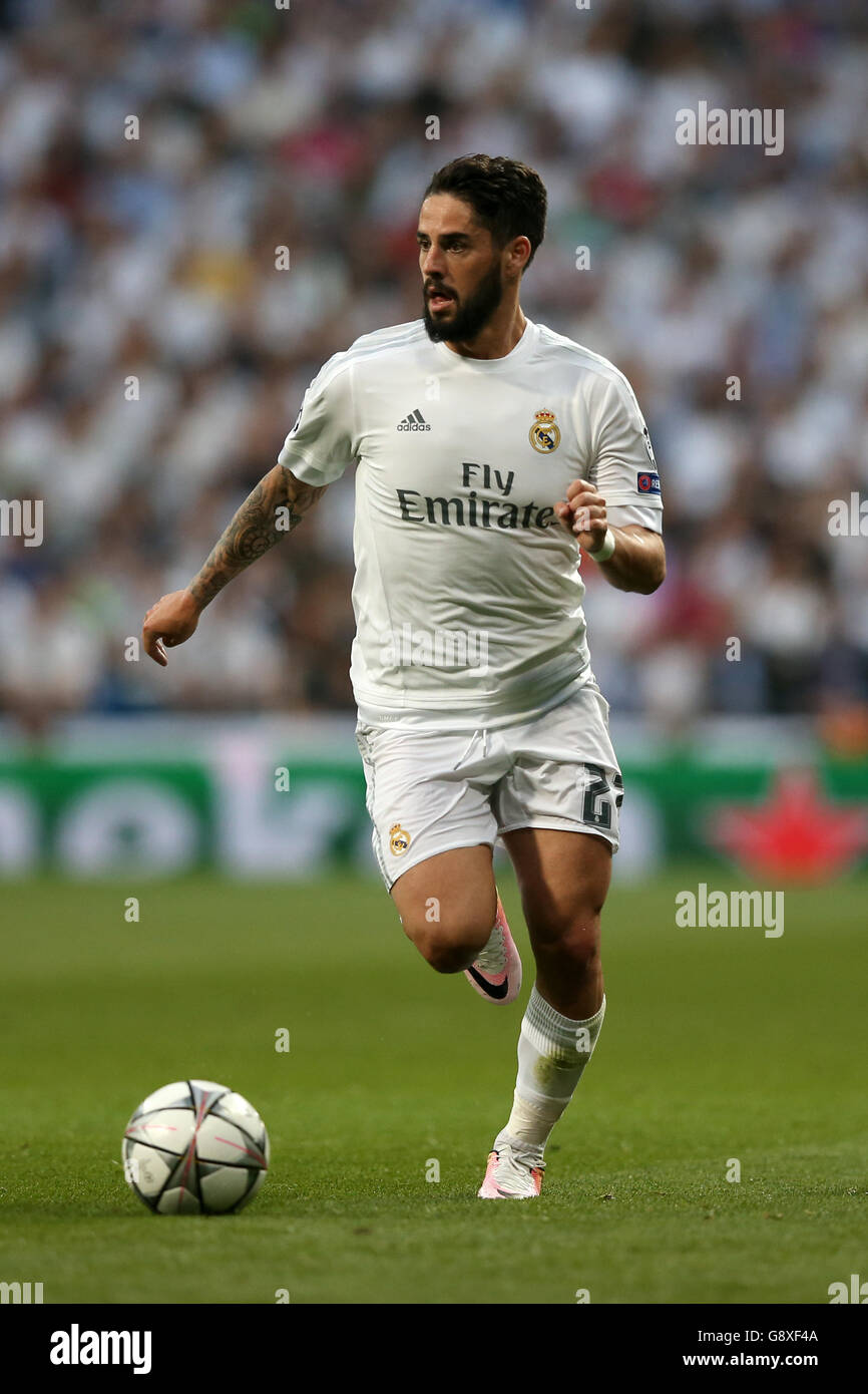 Real Madrid's Isco during the UEFA Champions League Semi Final, Second ...