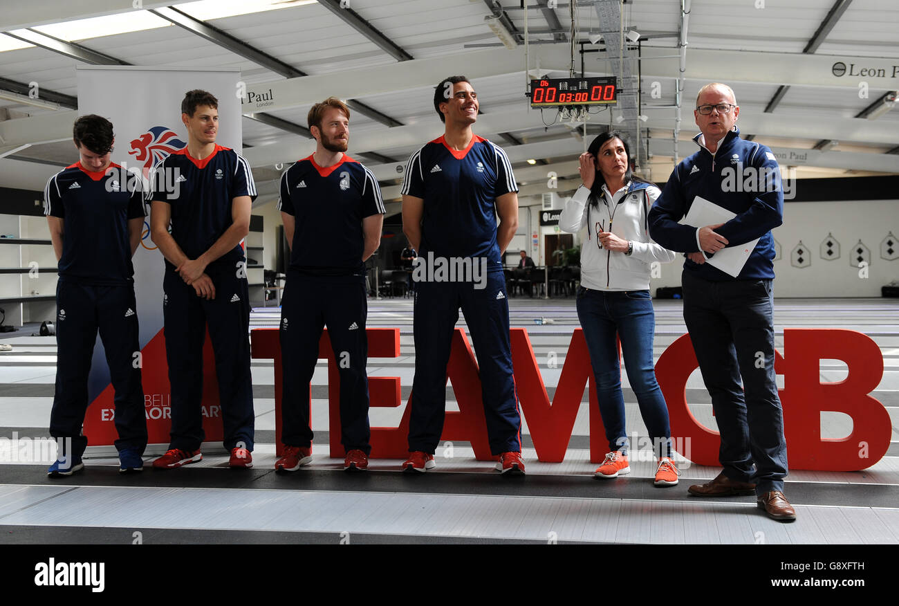 Fencing Olympic Team Announcement British Fencing Elite Training