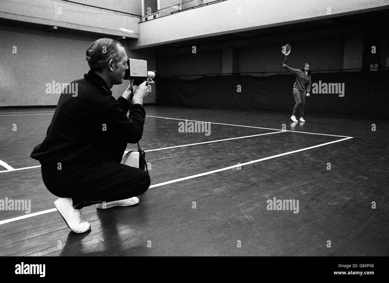 LTA Tennis Coaching Stock Photo - Alamy