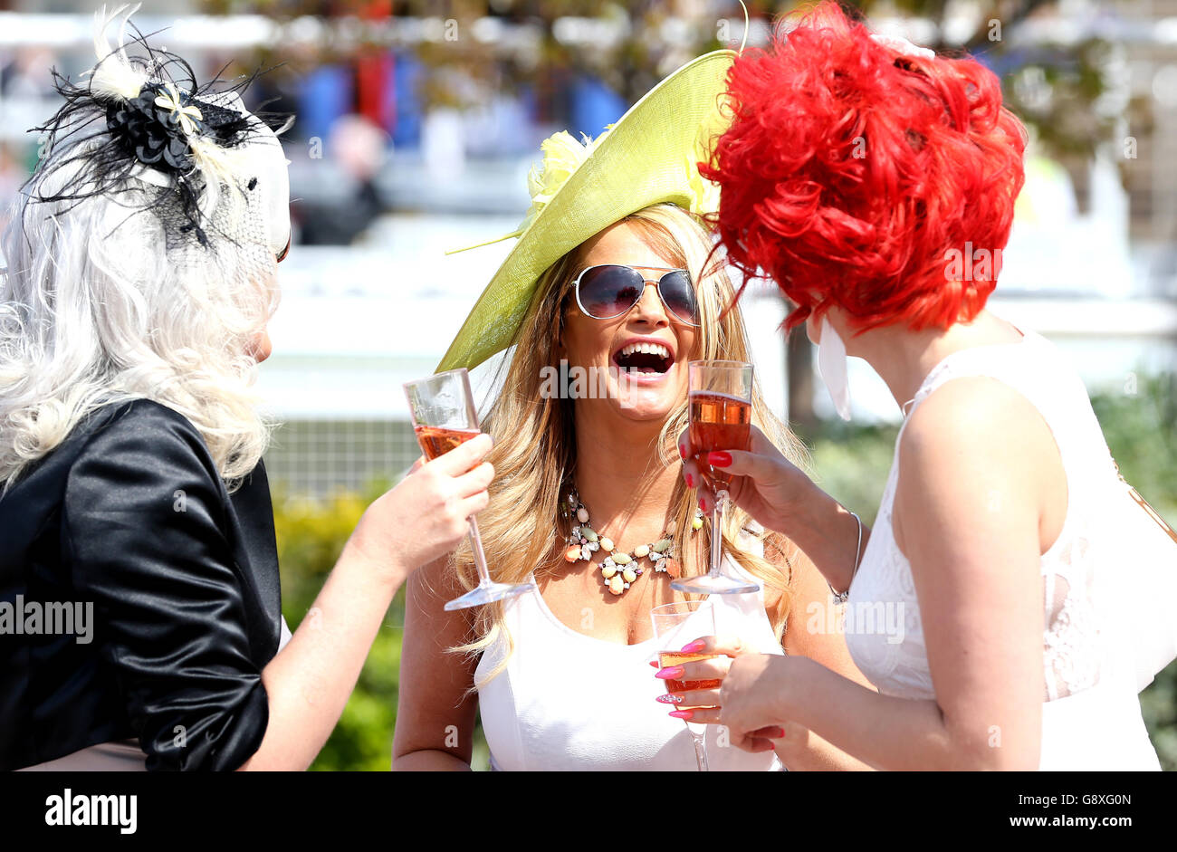 Chester Races - Day Two - Boodles Ladies Day - Boodles May Festival Stock Photo