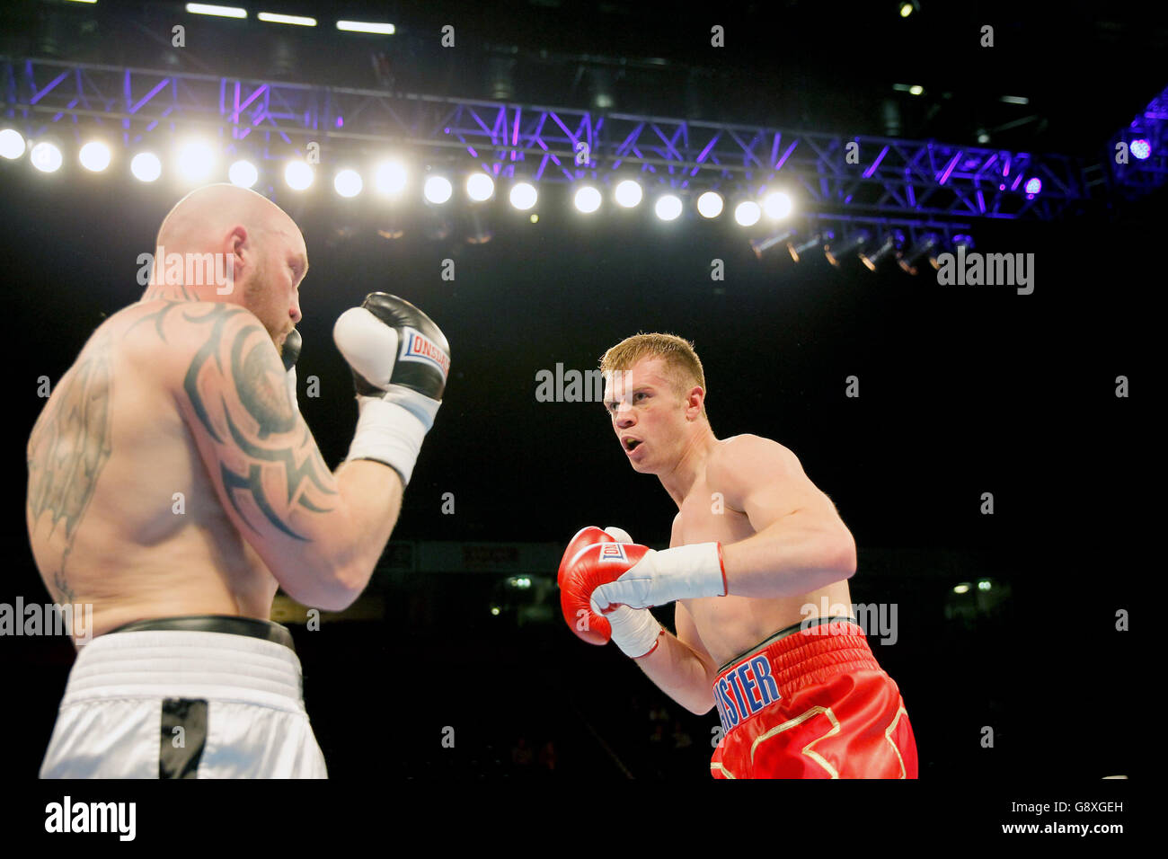 Manchester Arena Boxing Stock Photo Alamy