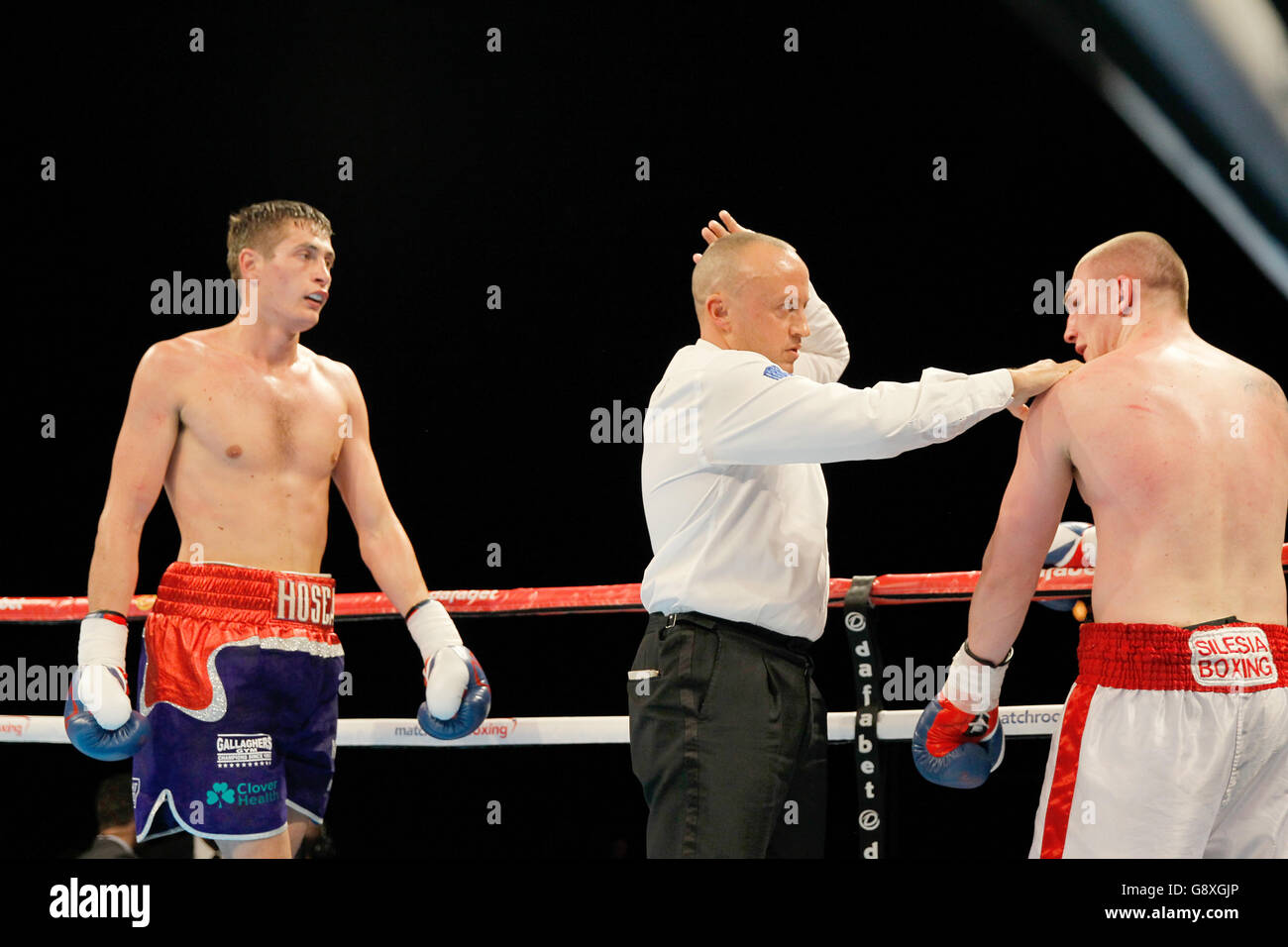 Manchester Arena Boxing Stock Photo Alamy