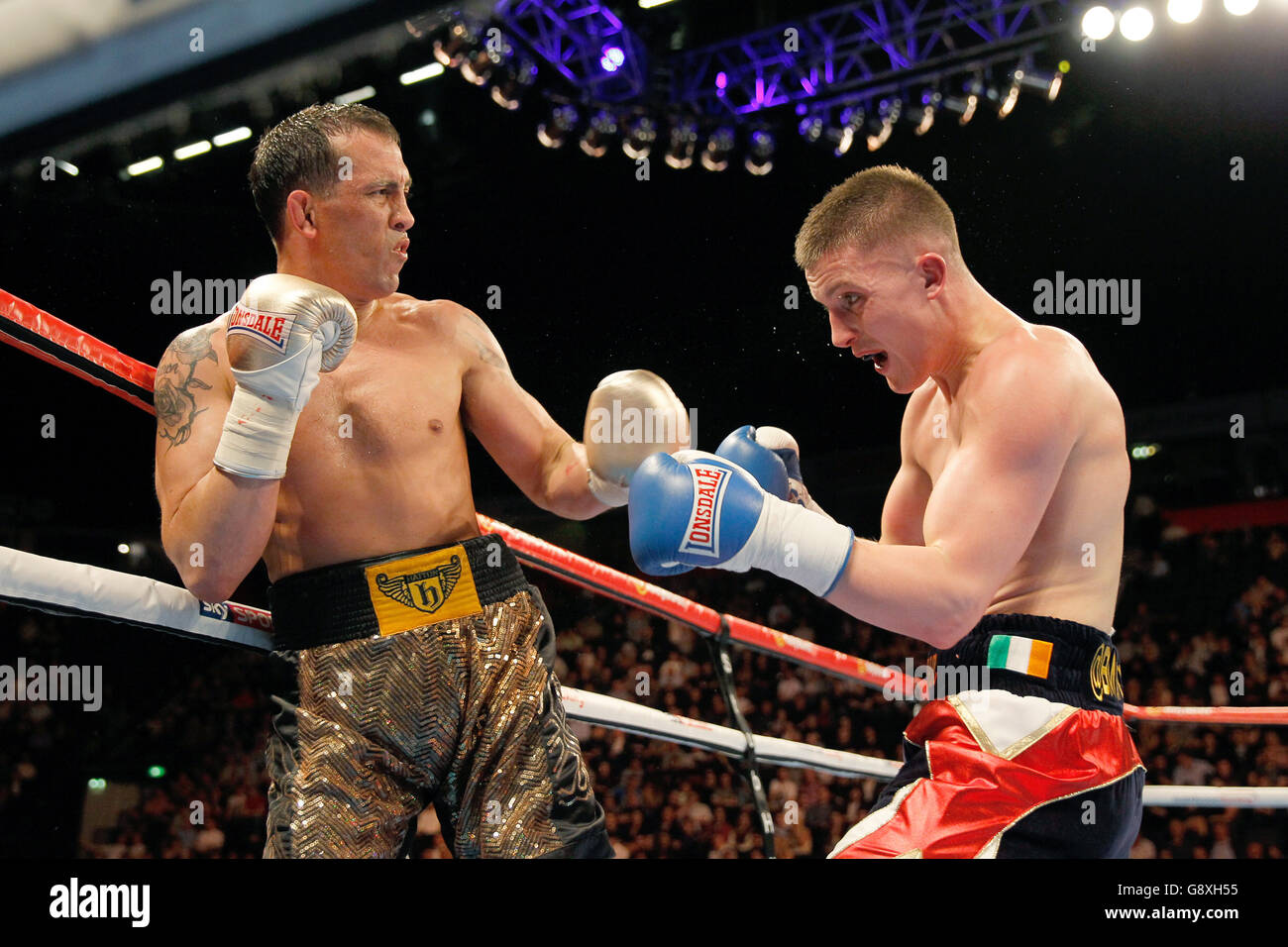 Manchester Arena Boxing Stock Photo Alamy