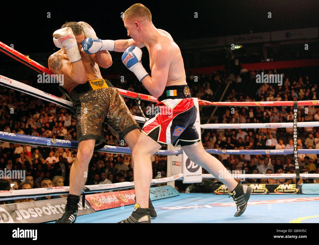 Manchester Arena Boxing Stock Photo Alamy