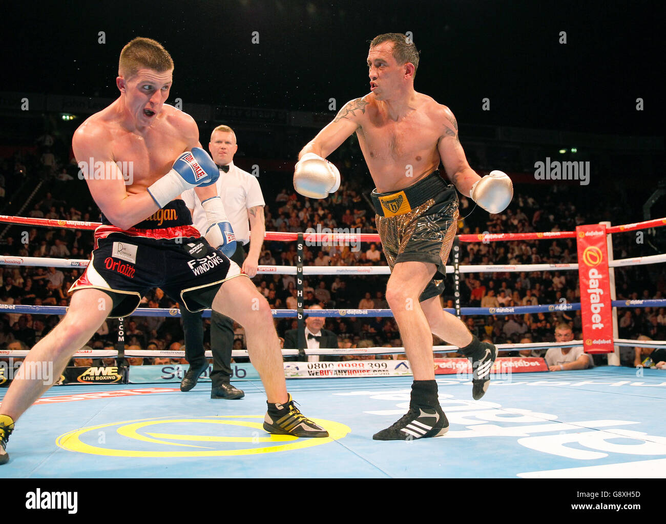 Manchester Arena Boxing Stock Photo Alamy