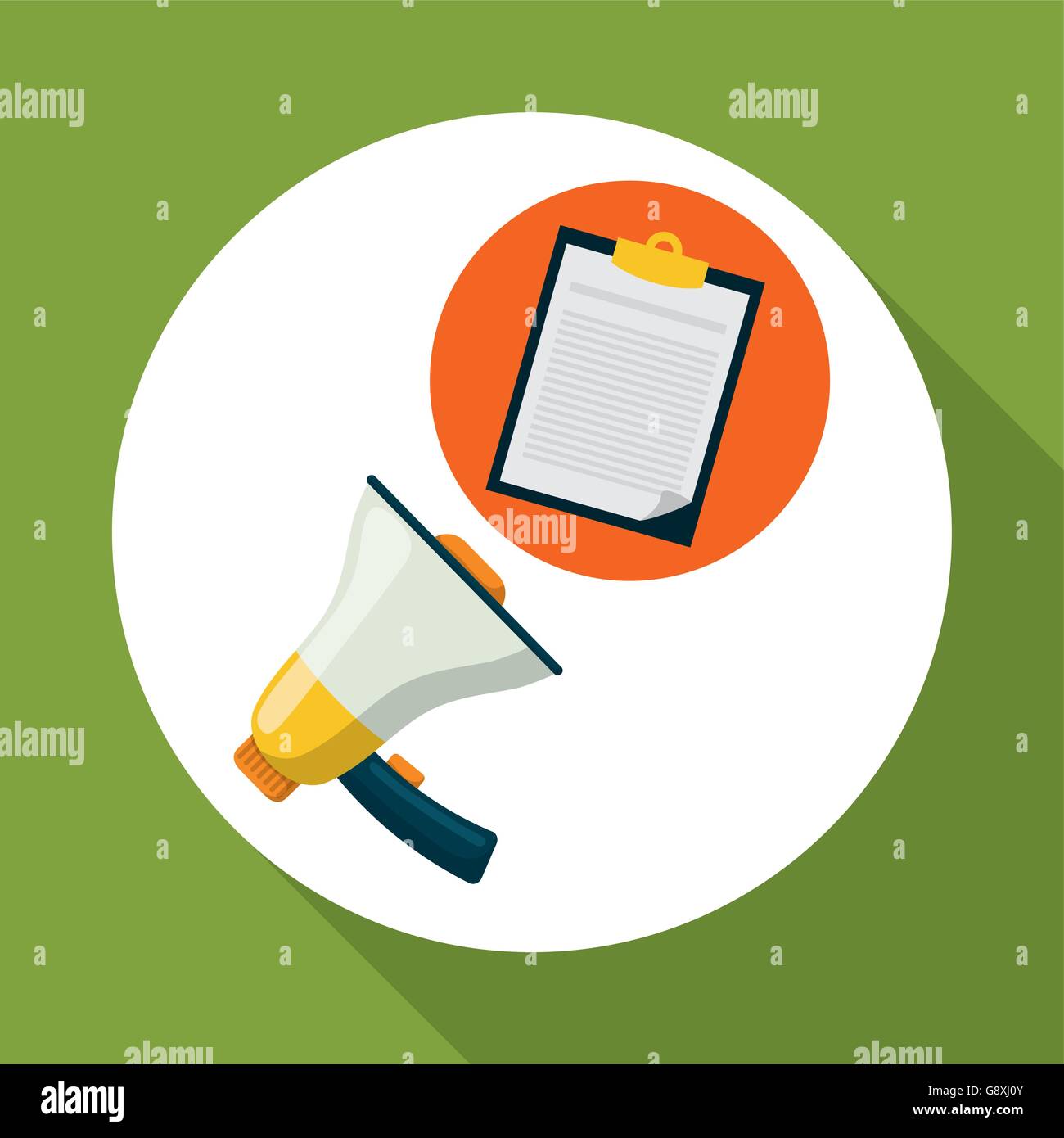 Flat illustration about digital marketing design Stock Vector Image ...