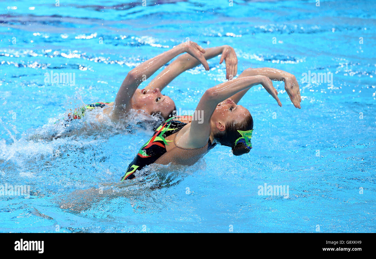 European Aquatics Championships Day Three Stock Photo Alamy