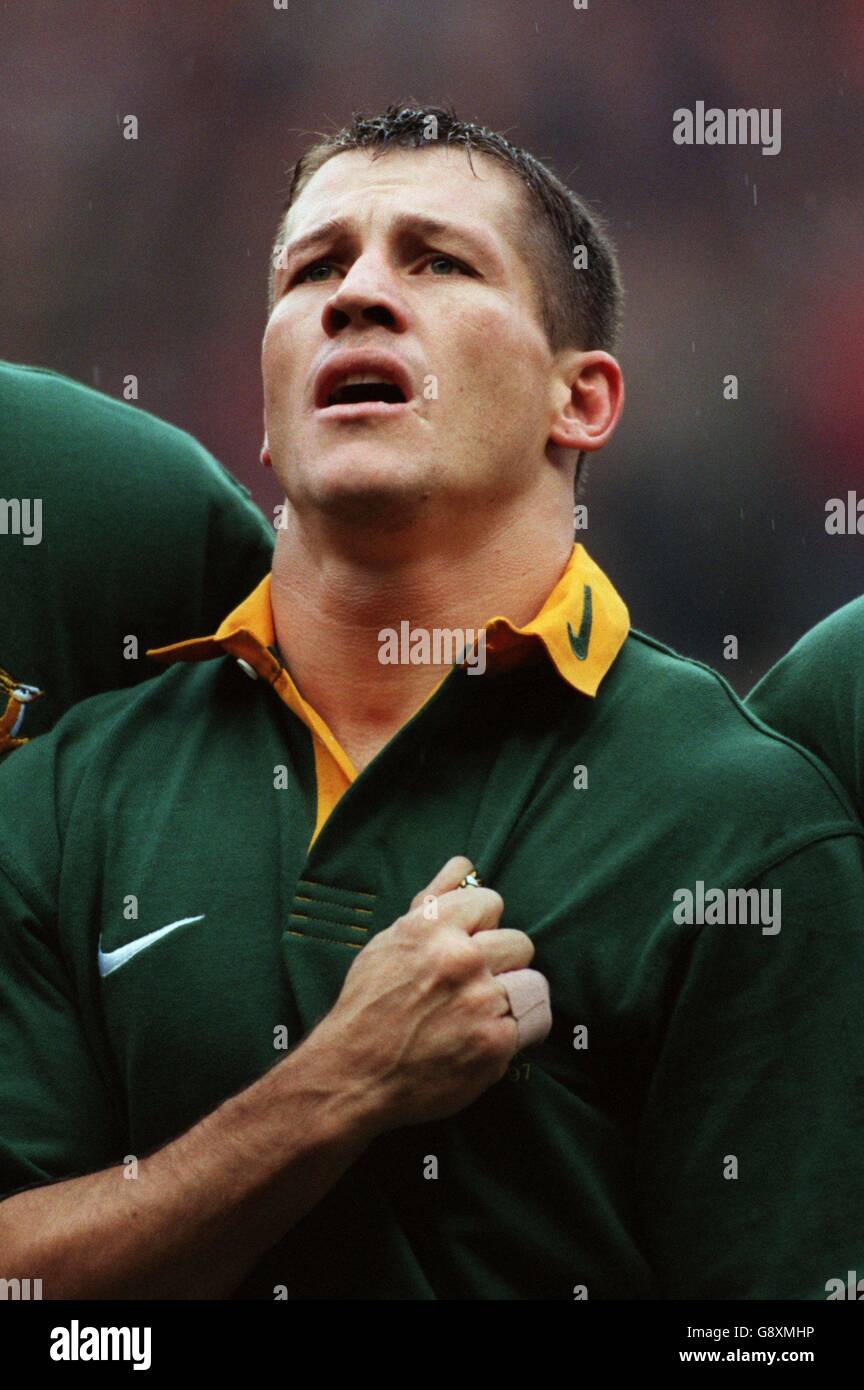 Rugby Union International Test England v South Africa Stock Photo