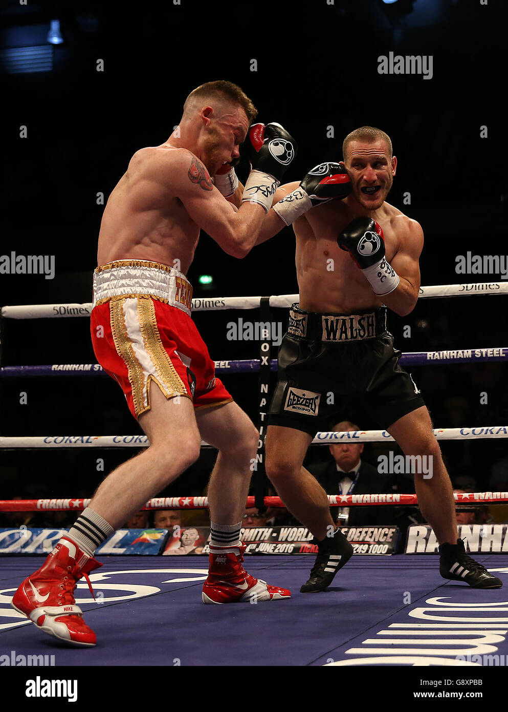 Copper Box Arena Boxing Stock Photo Alamy