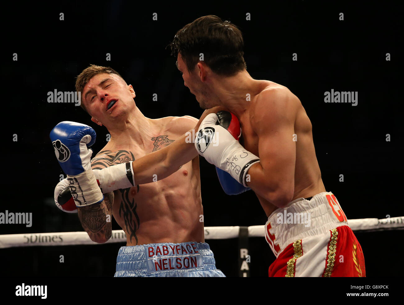 Copper Box Arena Boxing Stock Photo Alamy