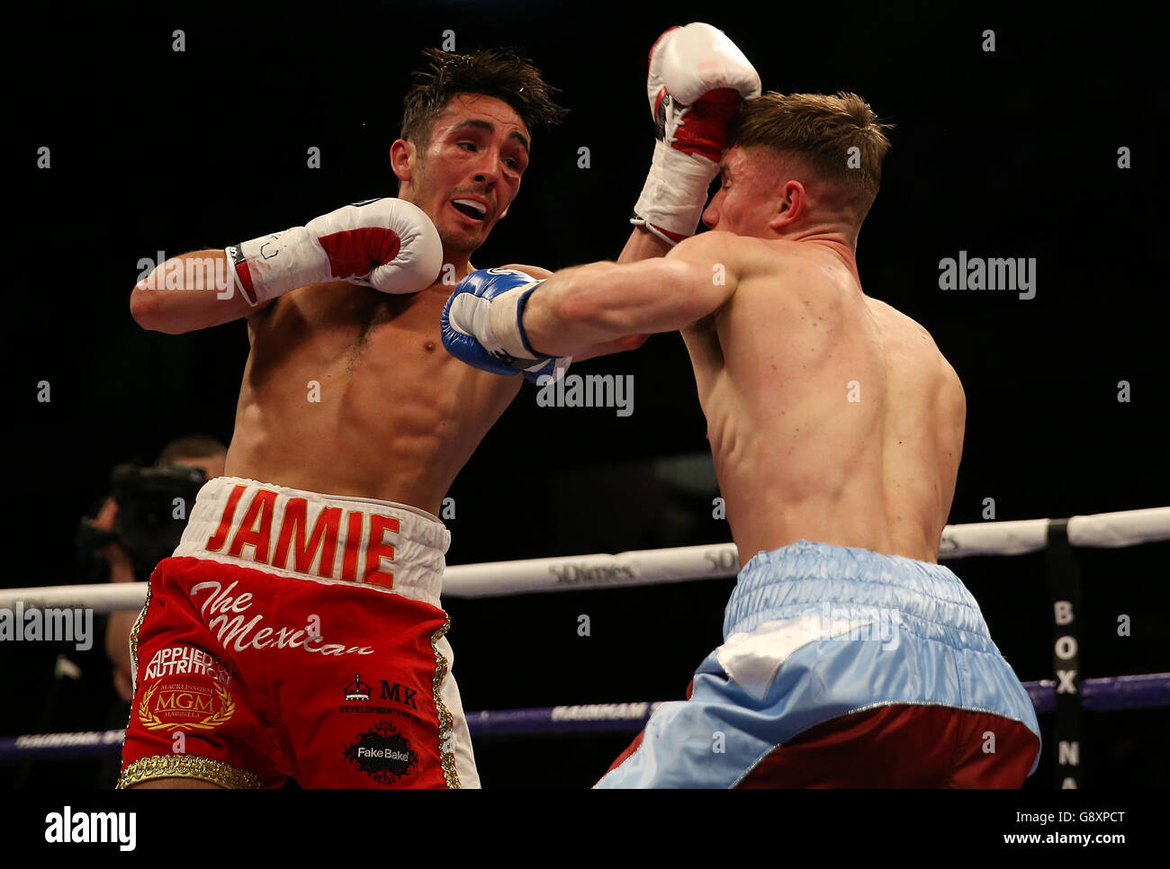 Copper Box Arena Boxing Stock Photo Alamy