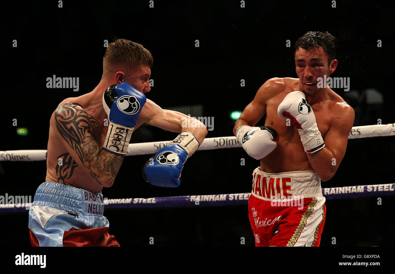 Copper Box Arena Boxing Stock Photo Alamy