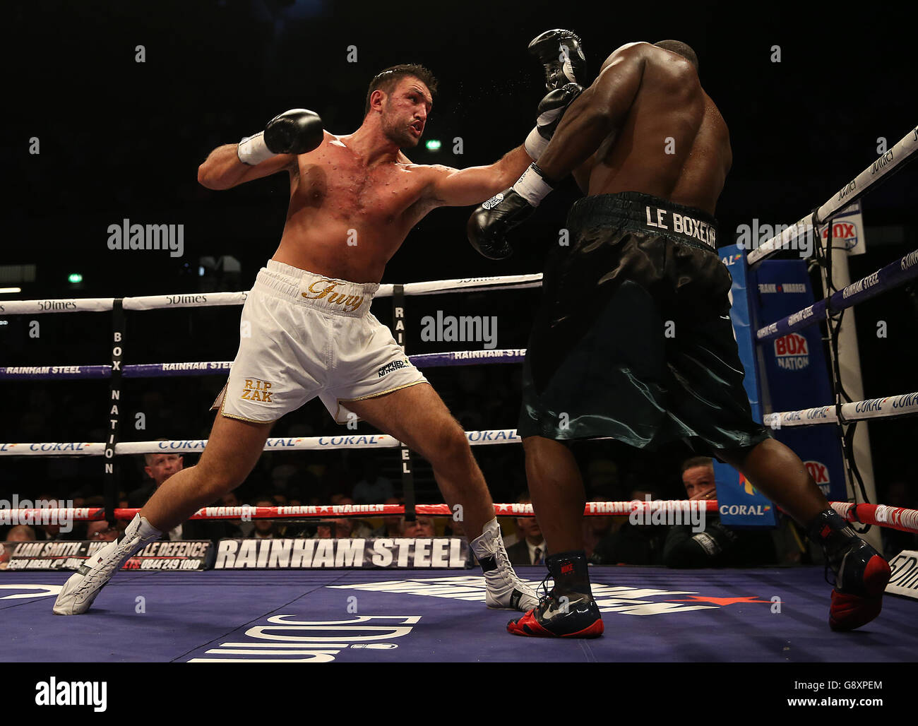 Copper Box Arena Boxing Stock Photo Alamy