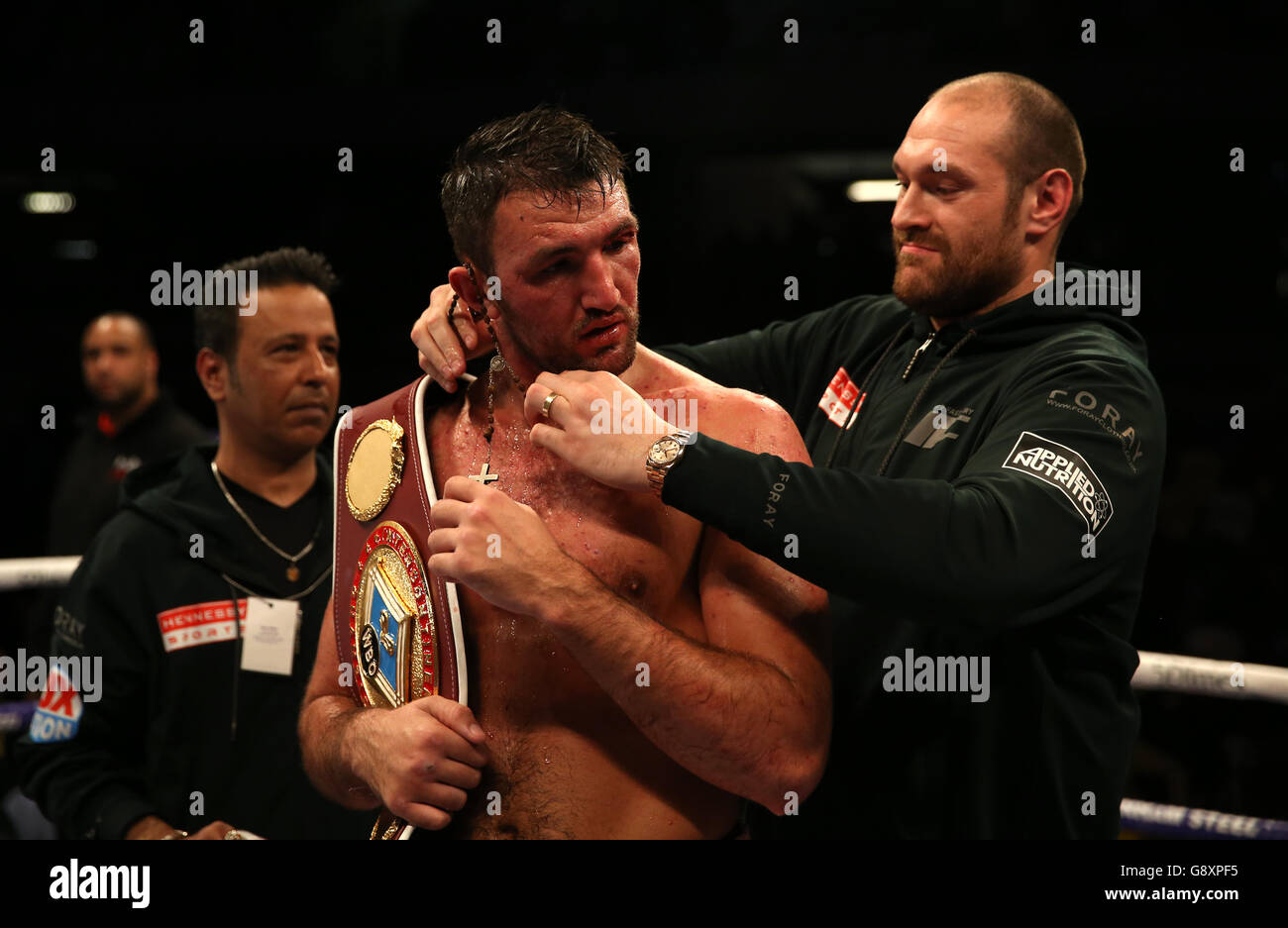 Copper Box Arena Boxing Stock Photo Alamy