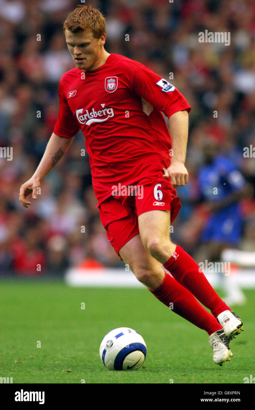 Riise liverpool chelsea anfield hi-res stock photography and images - Alamy