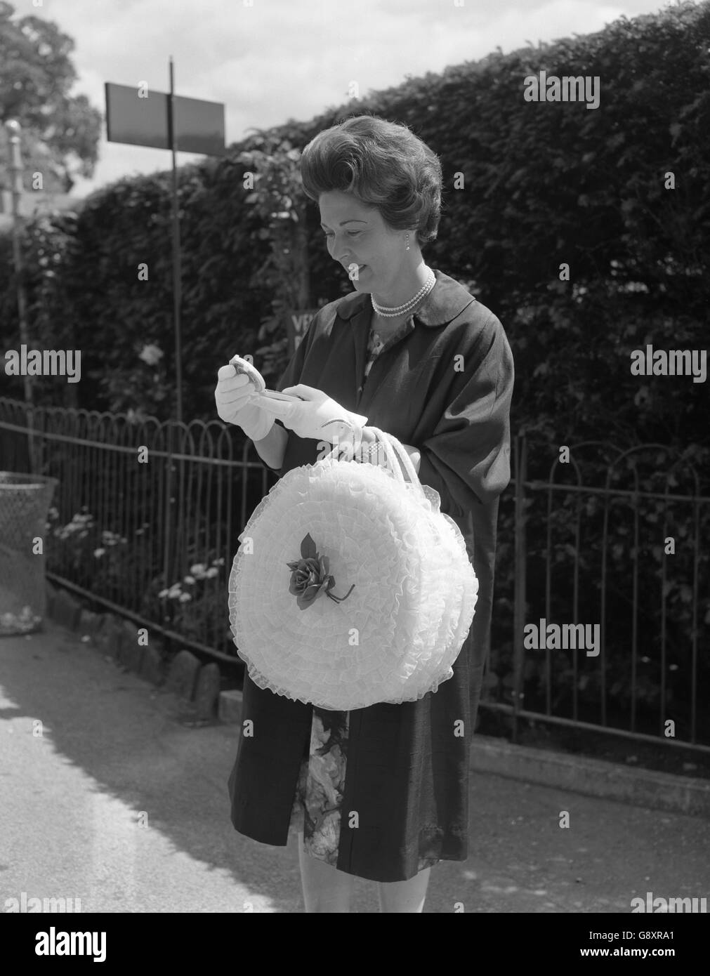Wimbledon Tennis Championships 1962 Stock Photo Alamy