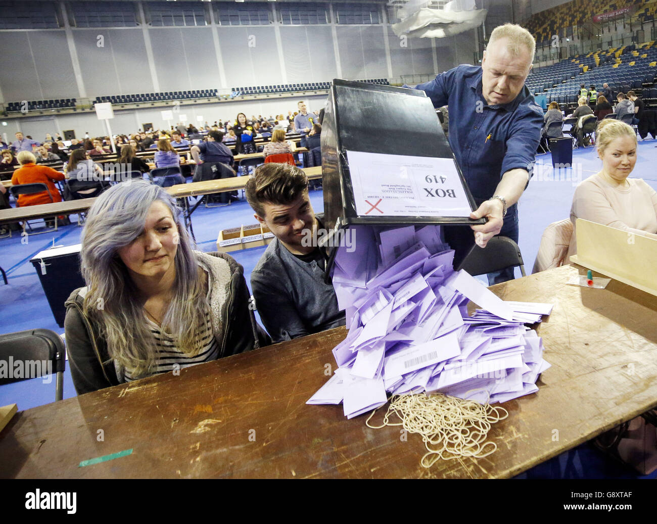Scottish Parliament election 2016 Stock Photo Alamy