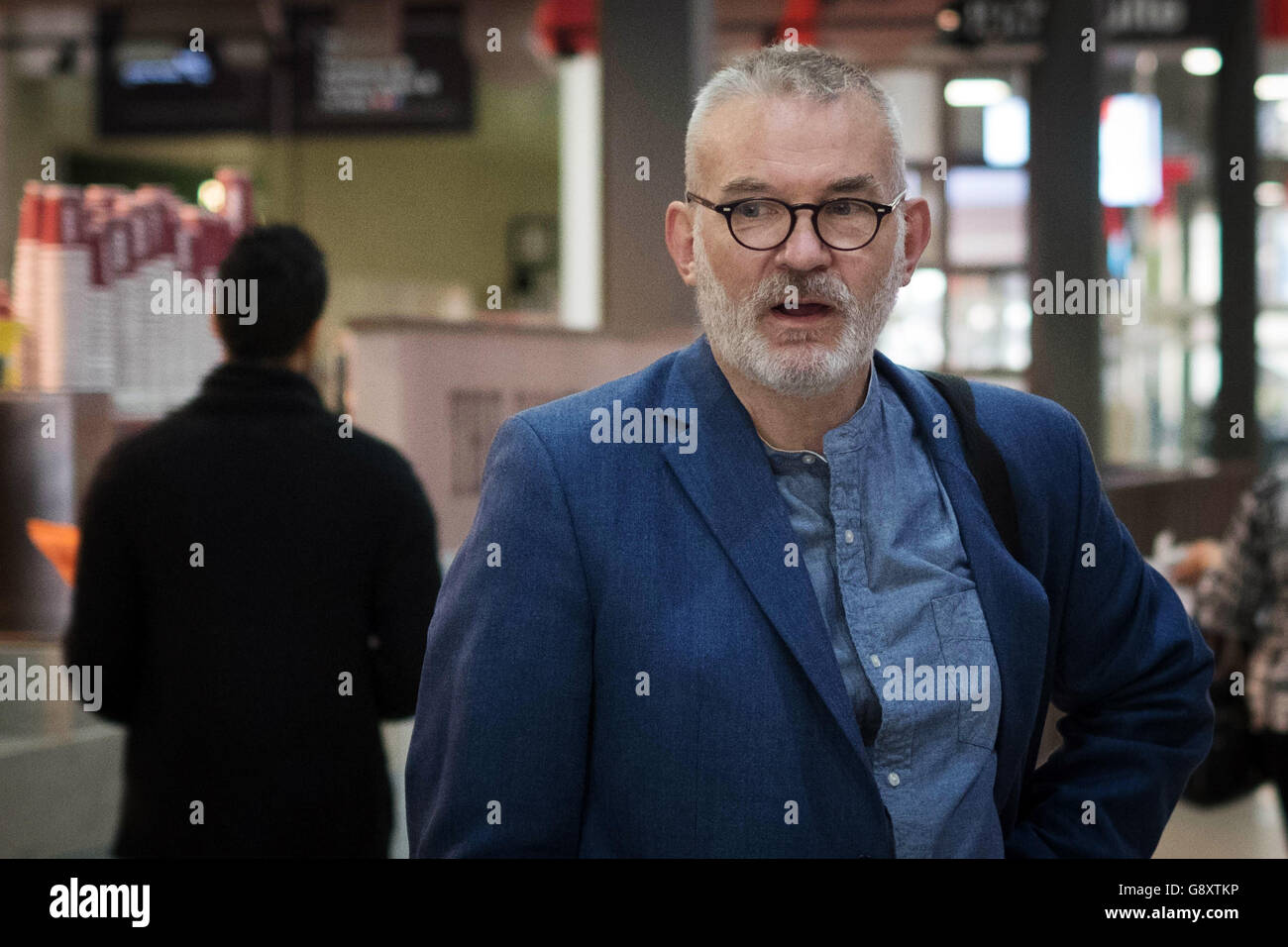 Conservative London Assembly member Andrew Boff arrives at the ExCel Centre in east London for the count for Thursday's elections in the capital for a mayor and members of the London Assembly. Stock Photo