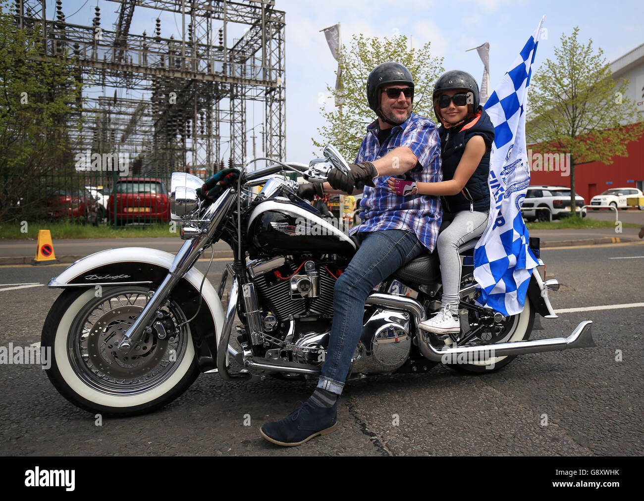 Leicester City v Everton - Barclays Premier League - King Power Stadium Stock Photo