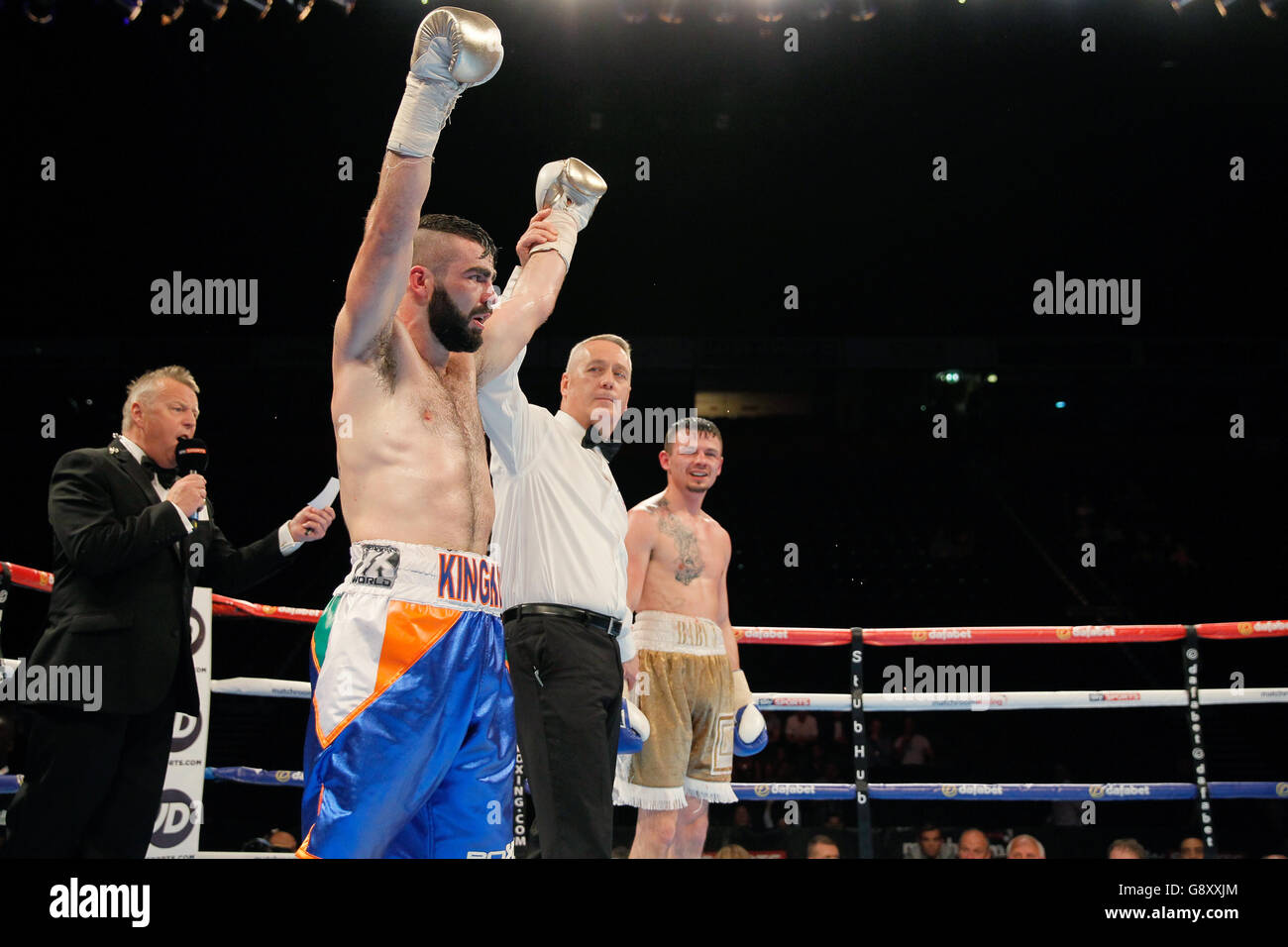 Manchester Arena Boxing Stock Photo Alamy