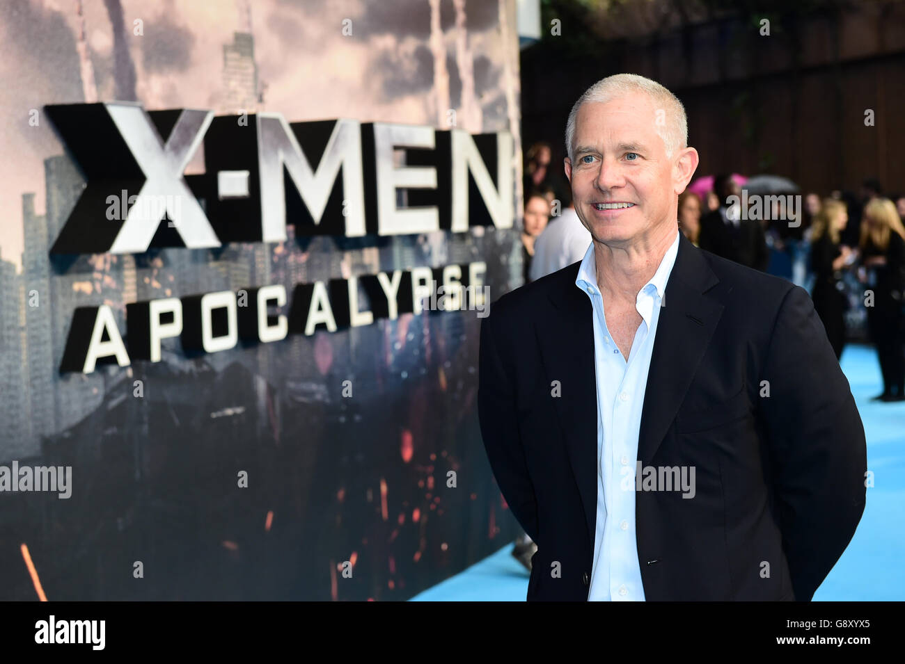 Producer Hutch Parker attending the X Men: Apocalypse Global Fan Screening at the London's BFI IMAX, London. PRESS ASSOCIATION Photo. Picture date: Monday 9th May 2016. See PA Story SHOWBIZ XMen. Photo credit should read: Ian West/PA Wire Stock Photo