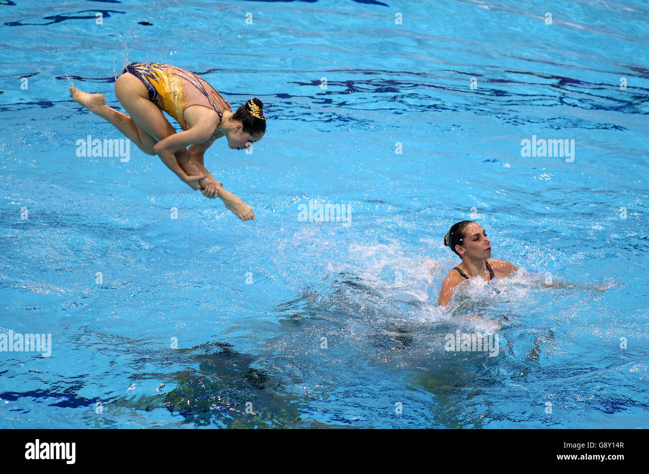 European Aquatics Championships - Day Three Stock Photo