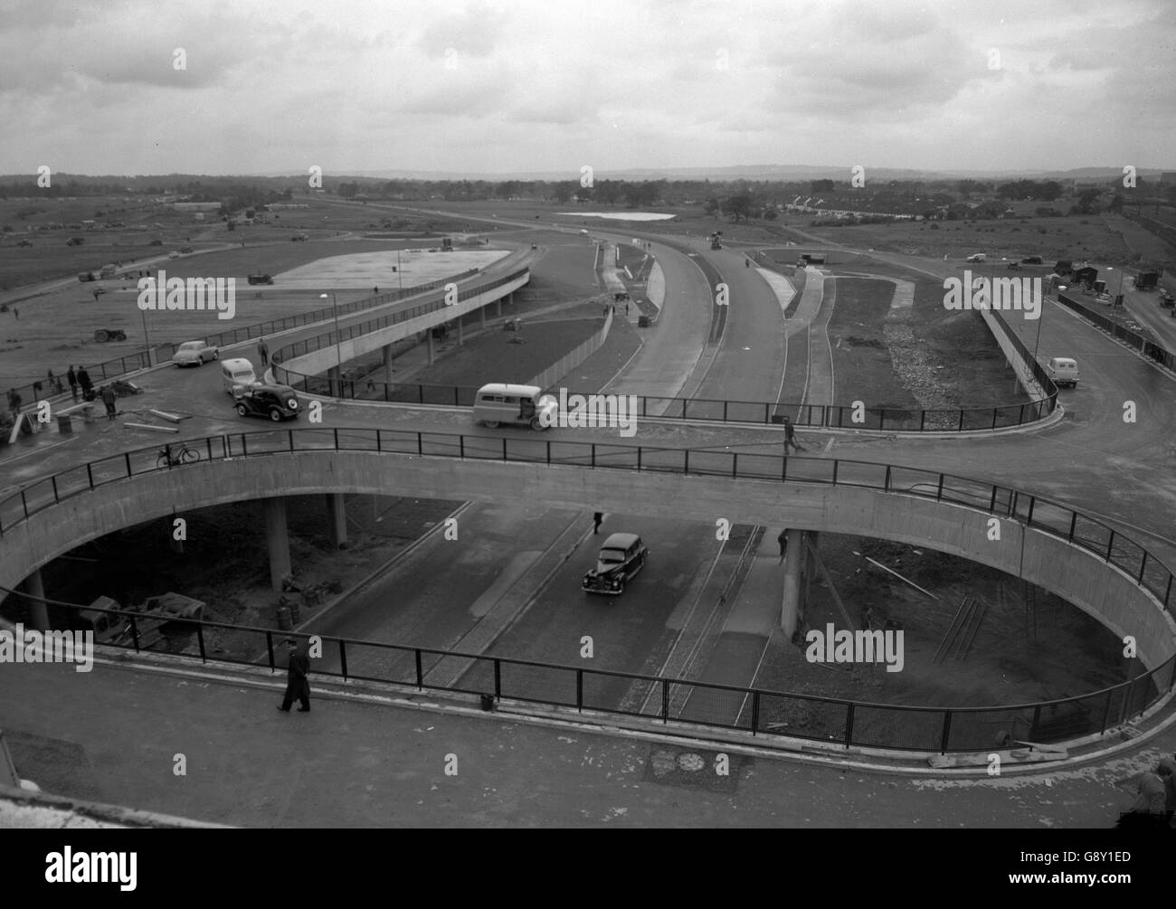 Gatwick Airport 1958 Stock Photo Alamy