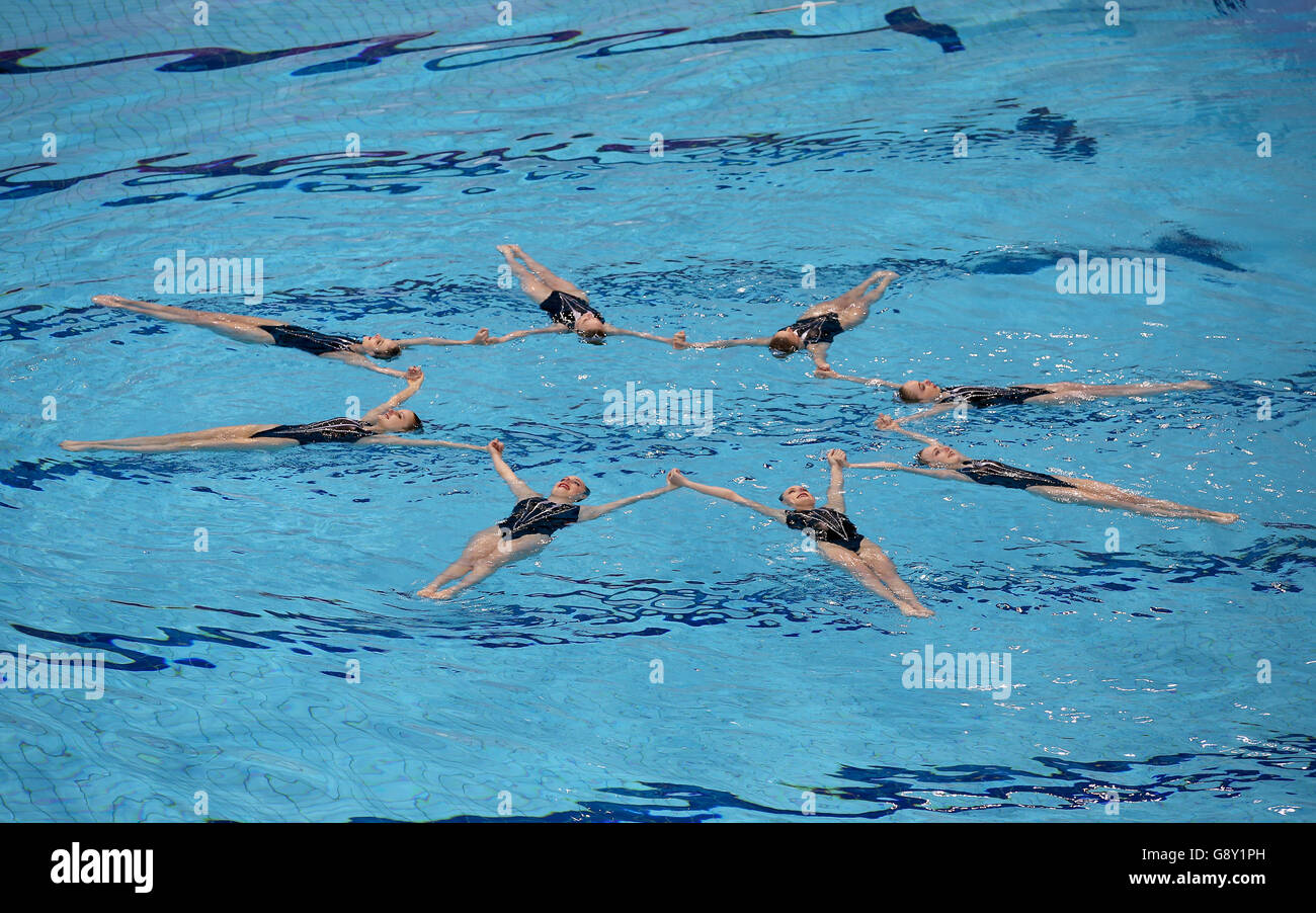 European Aquatics Championships Day Four Stock Photo Alamy